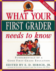What Your First Grader Needs to Know : Fundamentals of a Good First-Grade Education (Paperback)