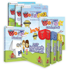 Preschool Prep Sight Words 프리스쿨프랩 사이트 워드 (리더스북3권+컬러링북1권+플래시카드+DVD3장)