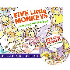[노부영] Five Little Monkeys Jumping on the Bed (Paperback+CD)