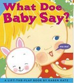 What Does Baby Say?: A Lift-the-Flap Book (Board book)