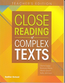 <font title="Close Reading of Complex Texts G-8 Teacher