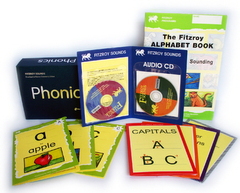 Fitzroy Sounds Phonics(Cards:31장+Audio CD:2) + The Fitzroy Alphabet Book Set