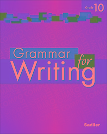 <font title="Grammar for Writing (enriched) G-10 Student Book (Orange)">Grammar for Writing (enriched) G-10 Stud...</font>