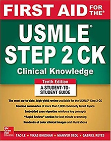 First Aid for the USMLE Step 2 CK (IE)