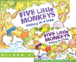 [노부영] Five Little Monkeys Sitting in a Tree (Paperback+ CD)