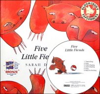 Five Little Fiends (Paperback+CD:1)