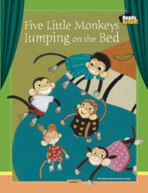 Ready Action 1. Five Little Monkeys Jumping on the Bed - Drama Book (Paperback)