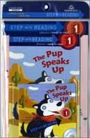 The Pup Speaks Up - Step into Reading Phonics 1 (Paperback+ Workbook+ CD:1)