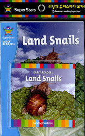 SuperStars Early Reader 1-4 : Land Snails (Paperback + CD:1)