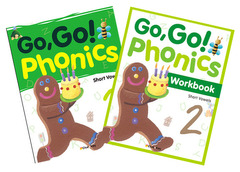 Go,Go! Phonics 2 Student Book+Workbook 패키지