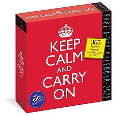 <font title="Keep Calm and Carry on Page-A-Day Calendar 2022">Keep Calm and Carry on Page-A-Day Calend...</font>