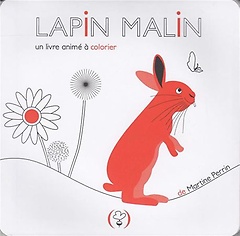Lapin Malin - Une Livre Anime A Colorier
