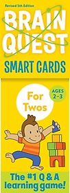 <font title="Brain Quest for Twos Smart Cards, Revised 5th Edition">Brain Quest for Twos Smart Cards, Revise...</font>