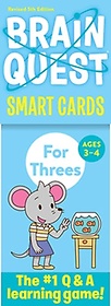 <font title="Brain Quest for Threes Smart Cards Revised 5th Edition">Brain Quest for Threes Smart Cards Revis...</font>