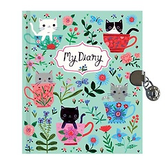 <font title="Mudpuppy Teacup Kittens Locked Diary for Kids (Includes a Lock and 2 Keys)">Mudpuppy Teacup Kittens Locked Diary for...</font>