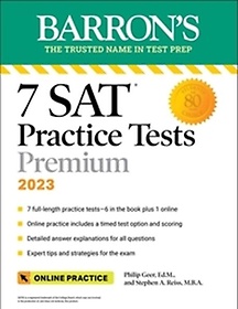 <font title="7 SAT Practice Tests 2023 + Online Practice(Paperback)(Paperback)(Paperback)">7 SAT Practice Tests 2023 + Online Pract...</font>