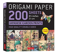 <font title="Origami Paper 200 Sheets Japanese Garden Prints 8 1/4