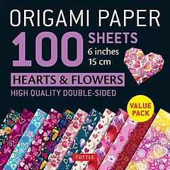 <font title="Origami Paper 100 Sheets Hearts & Flowers 6