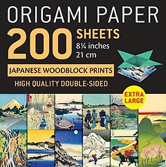 <font title="Origami Paper 200 Sheets Japanese Woodblock Prints 8 1/4">Origami Paper 200 Sheets Japanese Woodbl...</font>