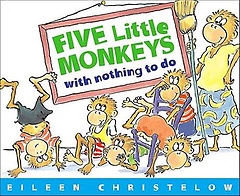 베오영 Five Little Monkeys with Nothing to Do