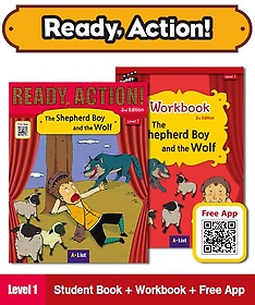 <font title="Ready Action 1: The Shepherd Boy and the Wolf SB+WB (with QR)">Ready Action 1: The Shepherd Boy and the...</font>