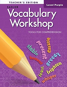 <font title="Vocabulary Workshop Level Purple (Teachers Edition) (G-2)">Vocabulary Workshop Level Purple (Teache...</font>