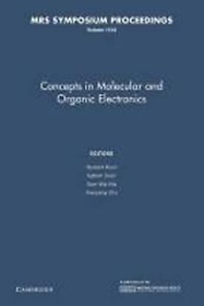 <font title="Concepts in Molecular and Organic Electronics">Concepts in Molecular and Organic Electr...</font>