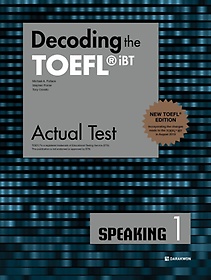 <font title="Decoding the TOEFL iBT Actual Test Speaking 1(New TOEFL Edition)">Decoding the TOEFL iBT Actual Test Speak...</font>