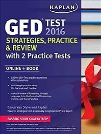 <font title="Kaplan GED Test 2016 Strategies, Practice, and Review(Paperback)">Kaplan GED Test 2016 Strategies, Practic...</font>