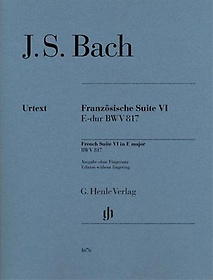 <font title="   No 6 in E Major, BWV 817 (ΰŸ ) (HN 1676)">   No 6 in E Major, BWV 81...</font>