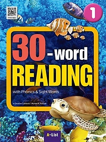 30-word Reading 1: Student Book(WB+MP3 CD+단어/문장쓰기 노트)