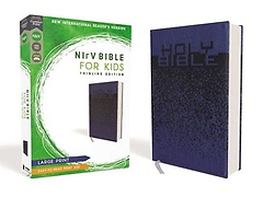 <font title="NIrV, Bible for Kids, Large Print, Leathersoft, Blue, Comfort Print">NIrV, Bible for Kids, Large Print, Leath...</font>
