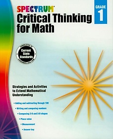 <font title="Spectrum Critical Thinking for Math Grade 1">Spectrum Critical Thinking for Math Grad...</font>