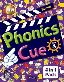 Phonics Cue Book 4: 4 in 1 Pack