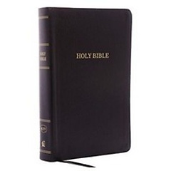 <font title="KJV, Reference Bible, Personal Size Giant Print, Bonded Leather, Black, Red Letter Edition">KJV, Reference Bible, Personal Size Gian...</font>