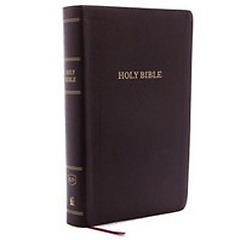 <font title="KJV, Reference Bible, Personal Size Giant Print, Bonded Leather, Burgundy, Red Letter Edition">KJV, Reference Bible, Personal Size Gian...</font>