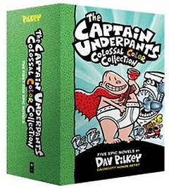 <font title="The Captain Underpants Colossal Color Collection (Captain Underpants #1-5 Boxed Set)">The Captain Underpants Colossal Color Co...</font>