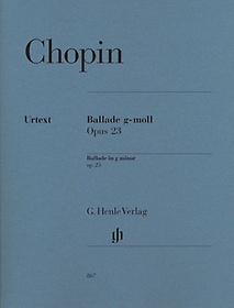 <font title=" ߶ in g minor, Op. 23(HN 867)(Ballade in g-moll op. 23)"> ߶ in g minor, Op. 23(HN 867)(B...</font>