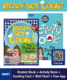 <font title="Pack-Ready, Set, Cook! 2: The Three Apples SB+WB (with App QR+Wall Chart+Cooking Card)">Pack-Ready, Set, Cook! 2: The Three Appl...</font>