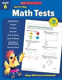<font title="Scholastic Success with Math Tests Grade 6(Paperback)">Scholastic Success with Math Tests Grade...</font>