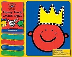 Todd Parr Funny Face Lacing Cards