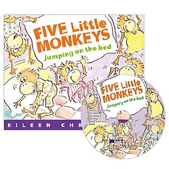 <font title="[ο]  Five Little Monkeys Jumping on the Bed ( & CD)">[ο]  Five Little Monkeys Jump...</font>