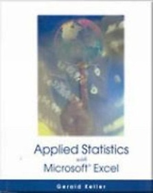 Applied Statistics With Microsoft Excel