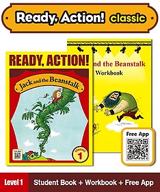 <font title="Ready Action Classic Level 1: Jack and the Beanstalk SB+WB (with App QR)">Ready Action Classic Level 1: Jack and t...</font>