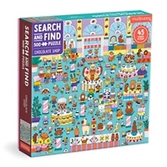 <font title="Chocolate Shop 500 Piece Search and Find Family Puzzle">Chocolate Shop 500 Piece Search and Find...</font>