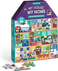<font title="My House, My Home 100 Piece House-Shaped Puzzle">My House, My Home 100 Piece House-Shaped...</font>