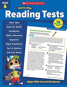 <font title="Scholastic Success with Reading Tests Grade 6">Scholastic Success with Reading Tests Gr...</font>