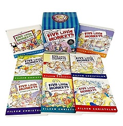 <font title="Five Little Monkeys A Box of Adventures 8 Books - ">Five Little Monkeys A Box of Adventures ...</font>