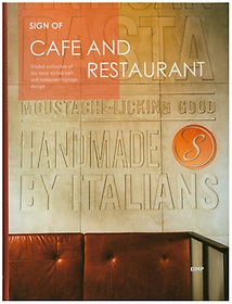 Sign of Cafe and Restaurant