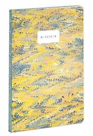 Florentine Yellow A5 Notebook